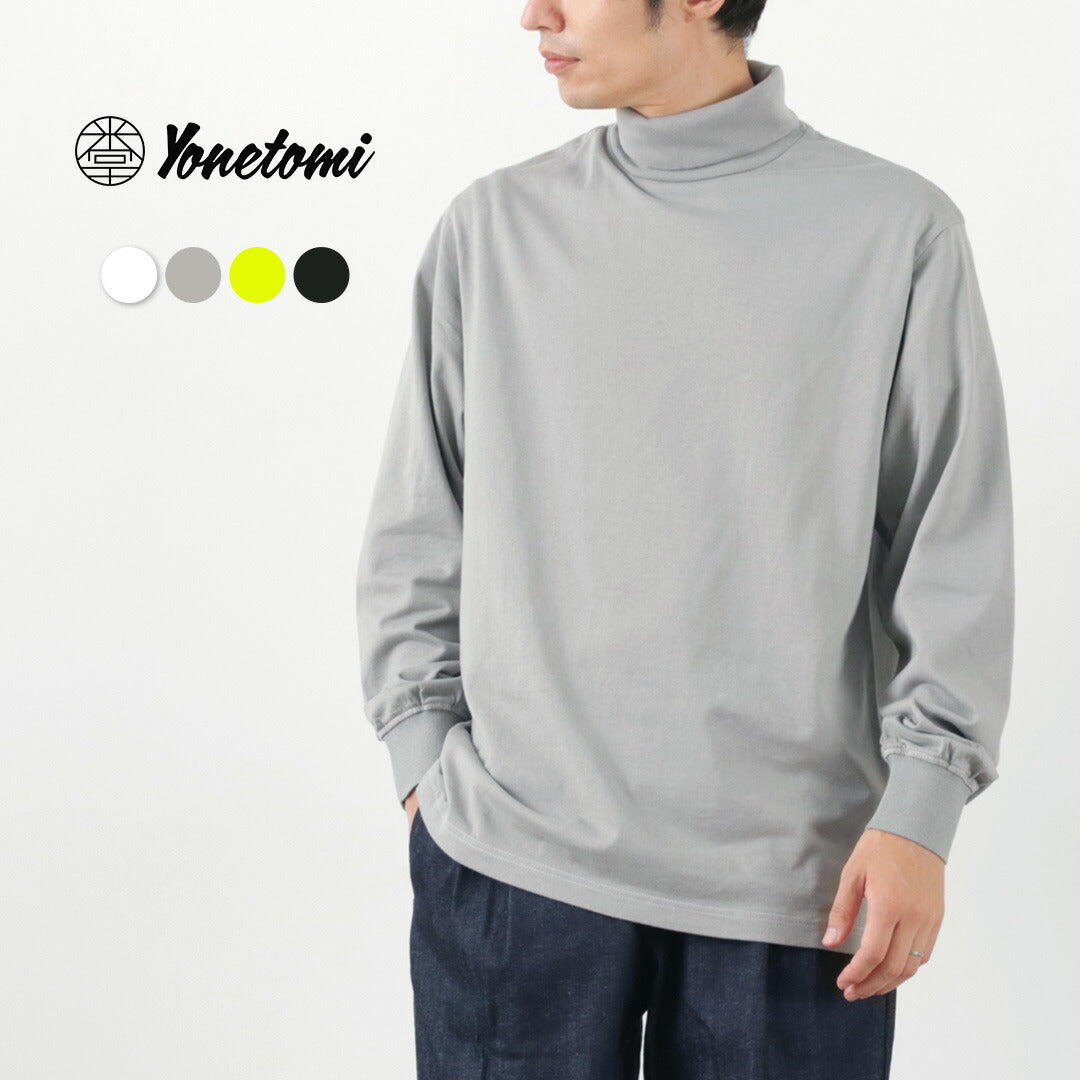 YONETOMI NEW BASIC / New Basic Garment Dye T-Shirt