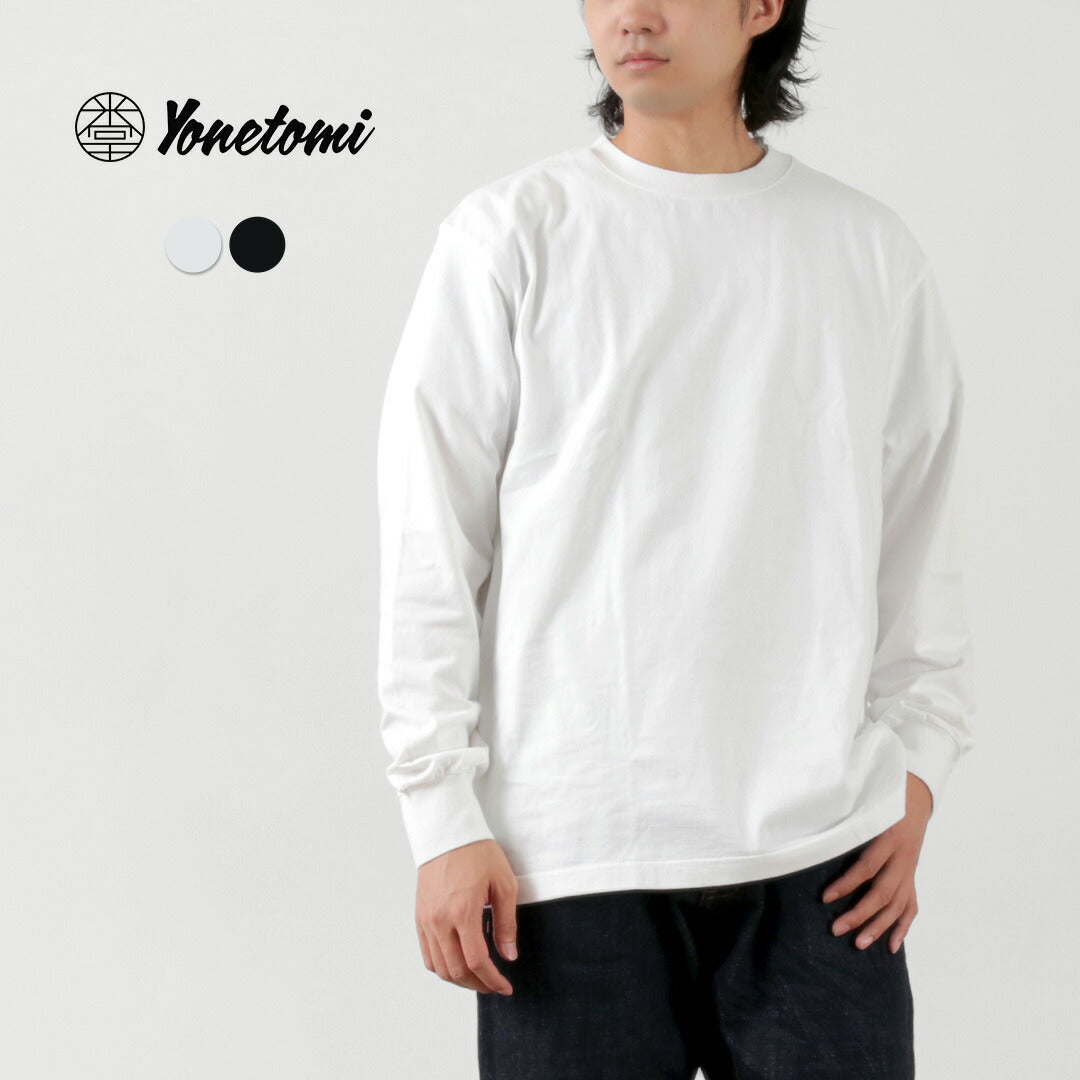 Yonetomi新基本 /新基本T恤L / S