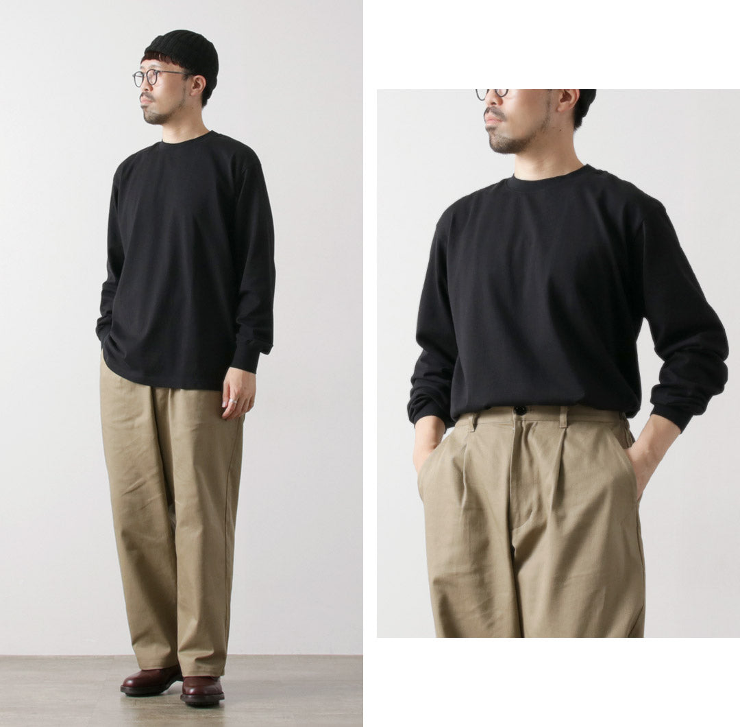 YONETOMI NEW BASIC / New Basic T-Shirt Long Sleeve