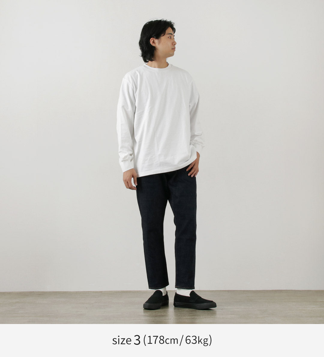 YONETOMI NEW BASIC / New Basic T-Shirt Long Sleeve