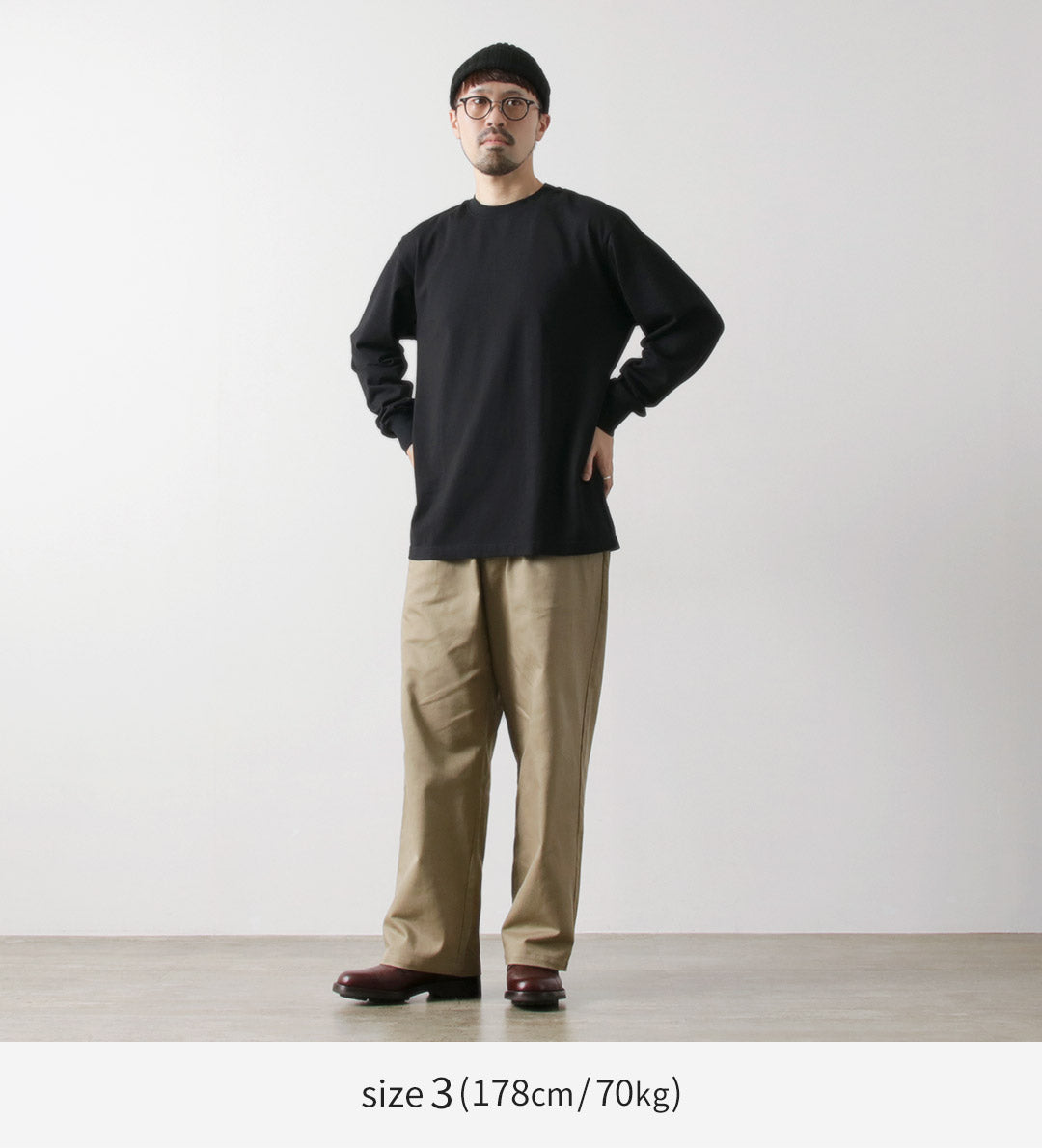 YONETOMI NEW BASIC / New Basic T-Shirt Long Sleeve