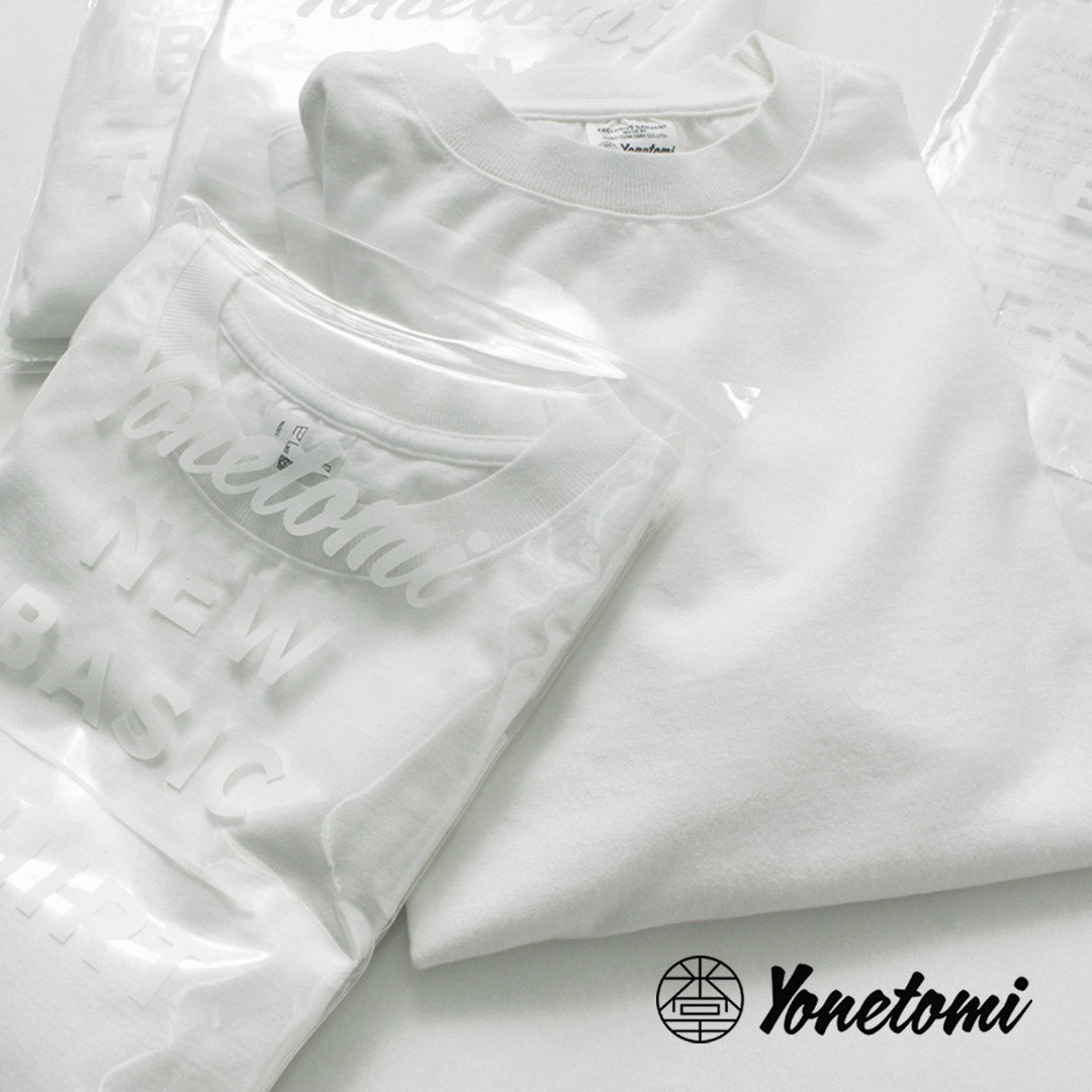 YONETOMI NEW BASIC / New Basic T-Shirt Long Sleeve