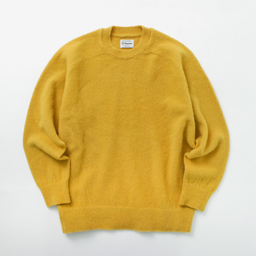 YONETOMI NEW BASIC / Circle Knit Pullover