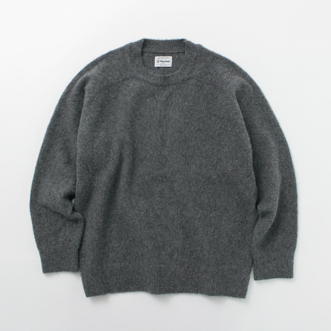 YONETOMI NEW BASIC / Circle Knit Pullover