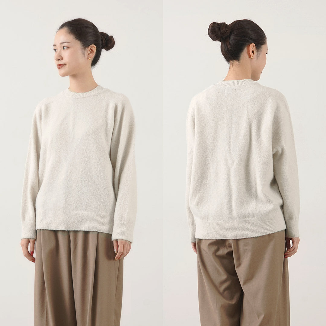 YONETOMI NEW BASIC / Circle Knit Pullover