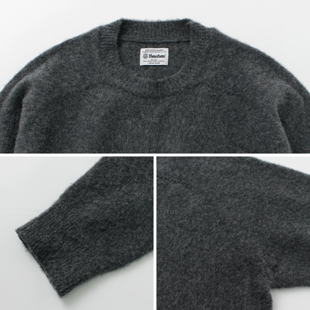 Yonetomi Nouveau pull en tricot de base / cercle