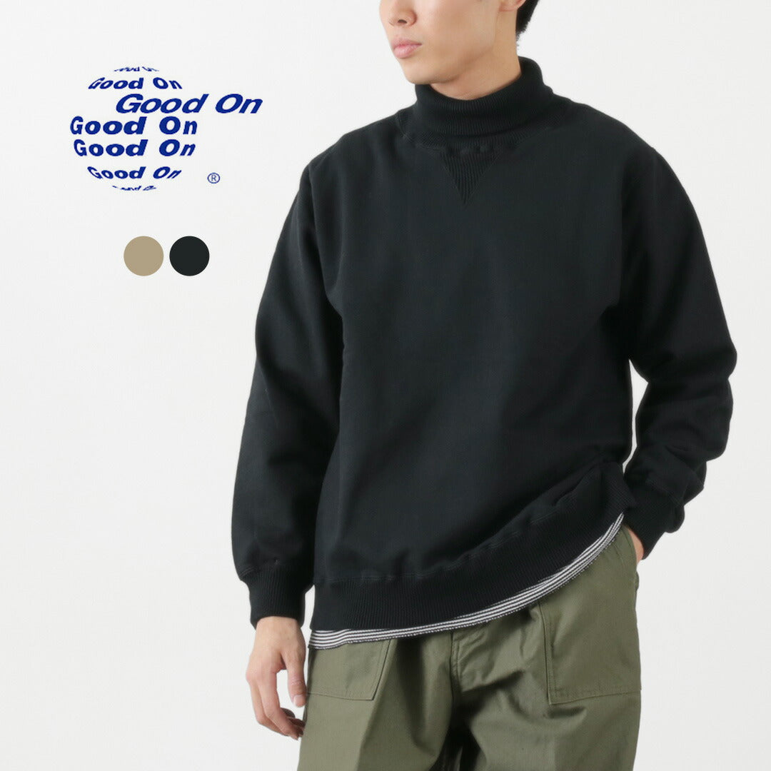 GOOD ON / Rib Neck Sweatshirt