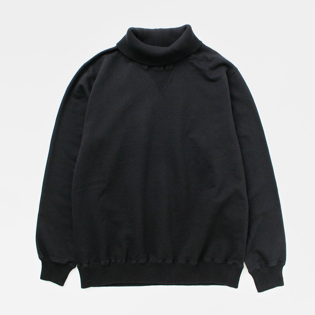 Sudadera buena en / cuello de costilla