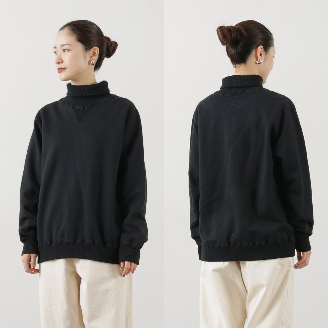 GOOD ON / Rib Neck Sweatshirt