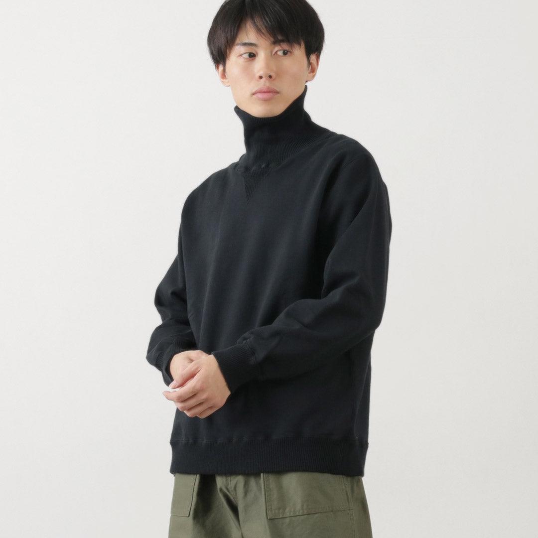 GOOD ON / Rib Neck Sweatshirt