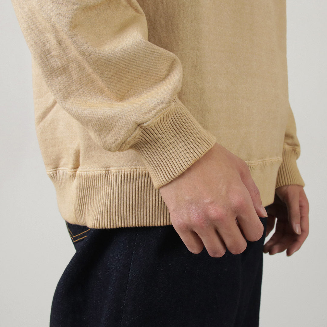 GOOD ON / Rib Neck Sweatshirt