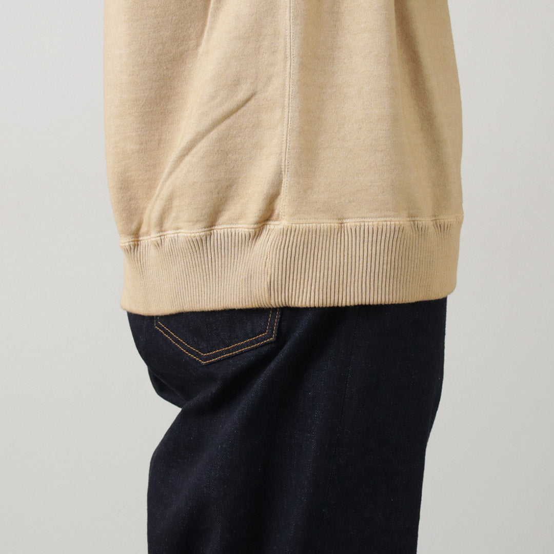 GOOD ON / Rib Neck Sweatshirt