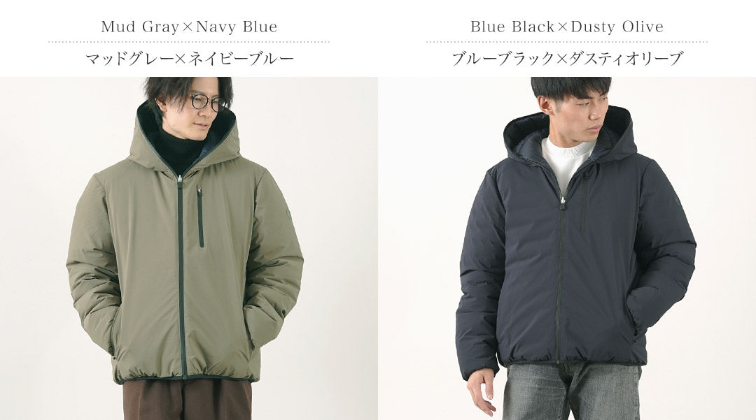 SAVE THE DUCK / Ezra Synthetic Down Reversible Hooded Jacket