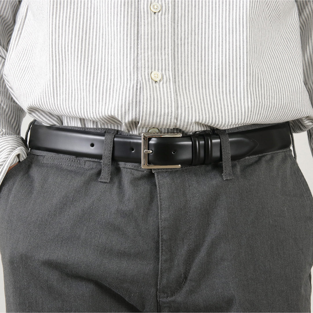 Ceinture en cuir classique d'Orciani / veau