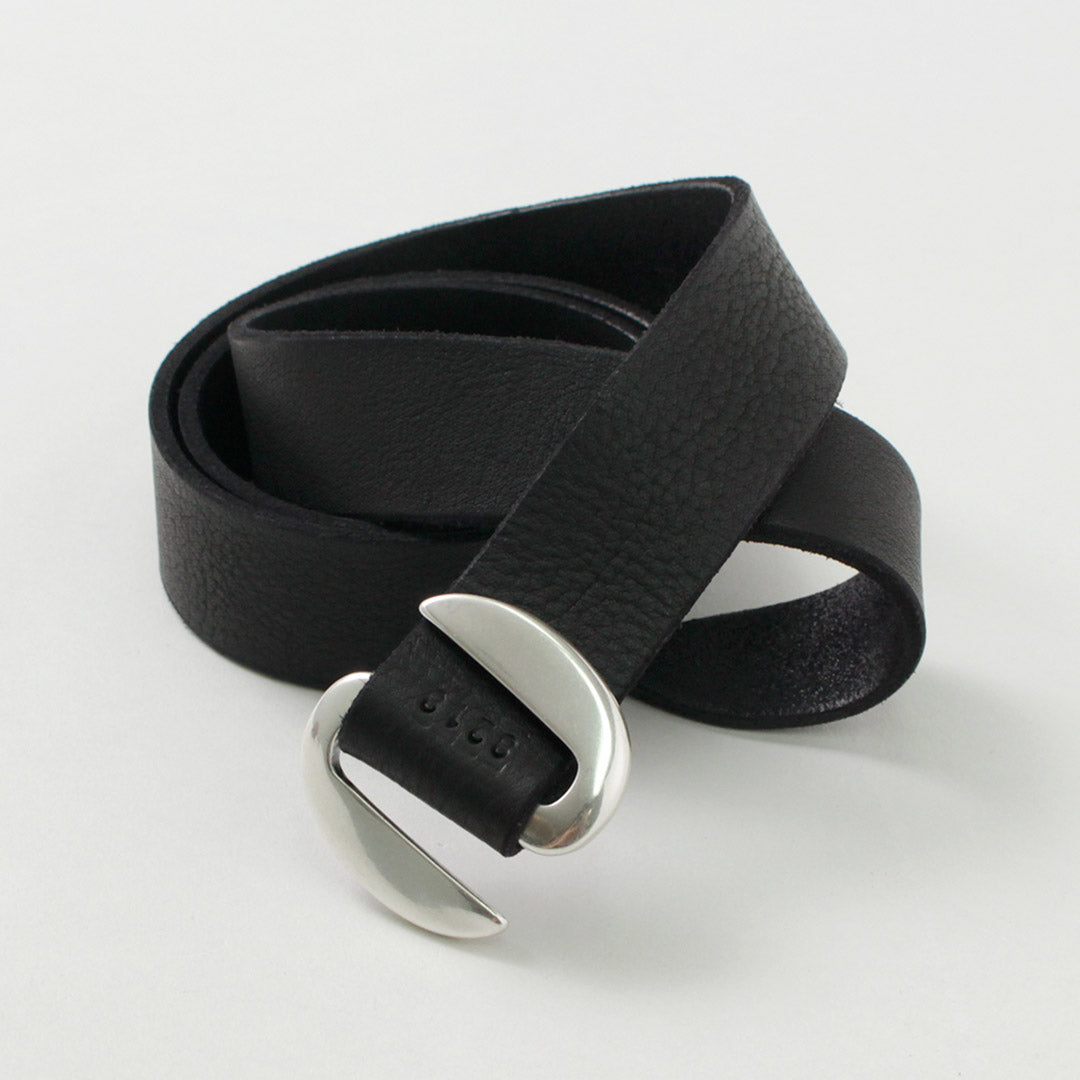 Orciani / Hunting Double en daim et en cuir ceinture S-Buckle