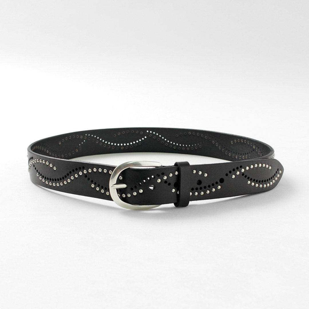 ORCIANI / Bull Soft leather with micro studs