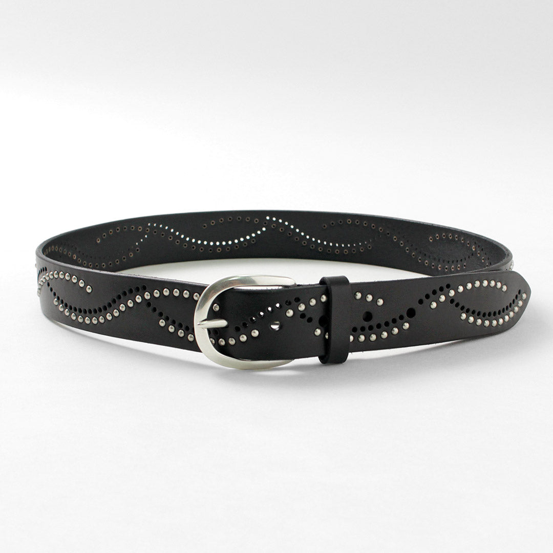 ORCIANI / Bull Soft leather with micro studs