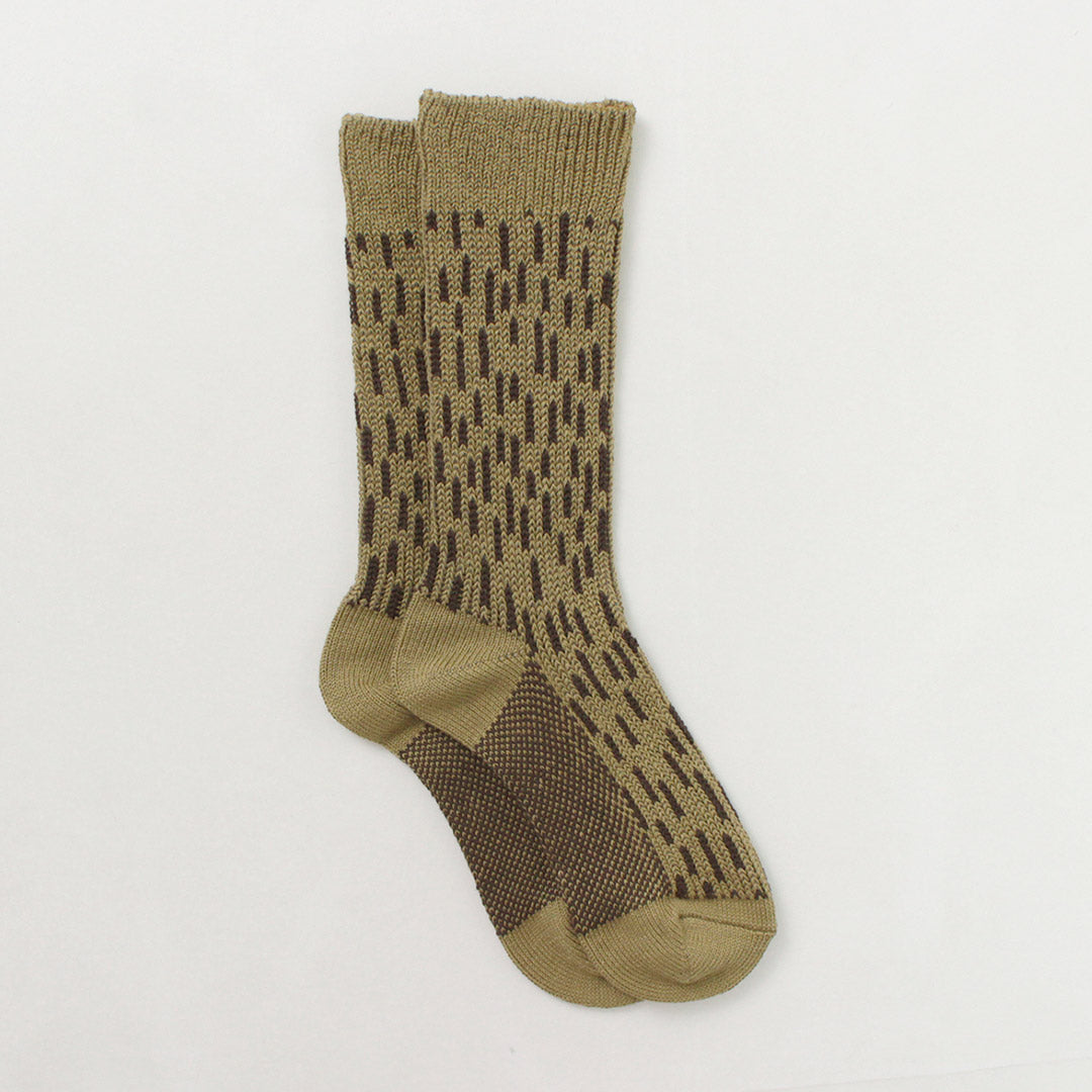 ROTOTO / Raindrop Crew Socks