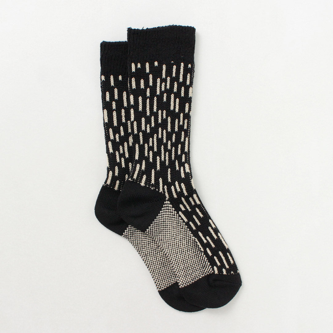 ROTOTO / Raindrop Crew Socks