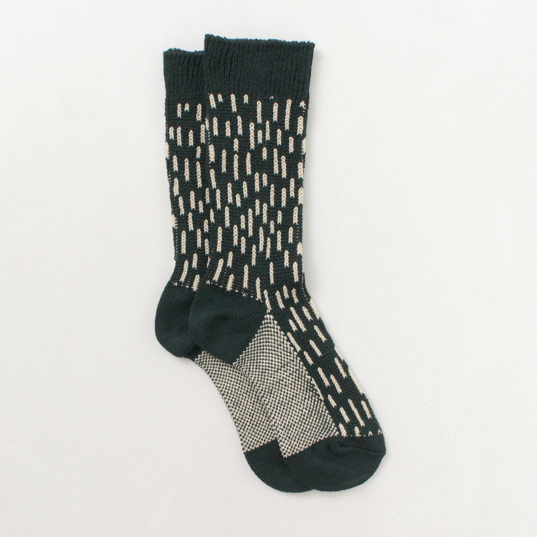 ROTOTO / Raindrop Crew Socks