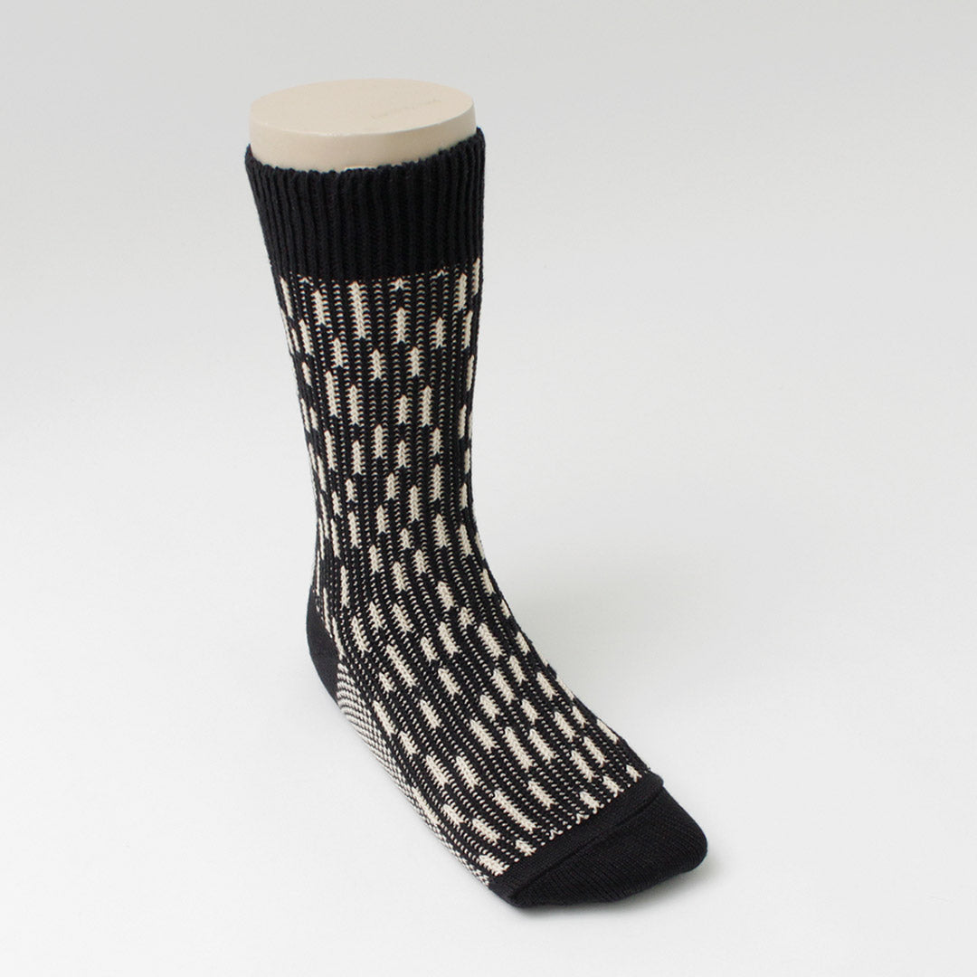 ROTOTO / Raindrop Crew Socks