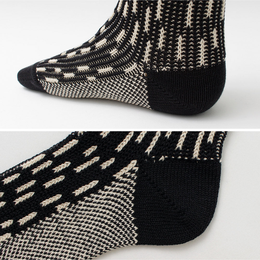 ROTOTO / Raindrop Crew Socks