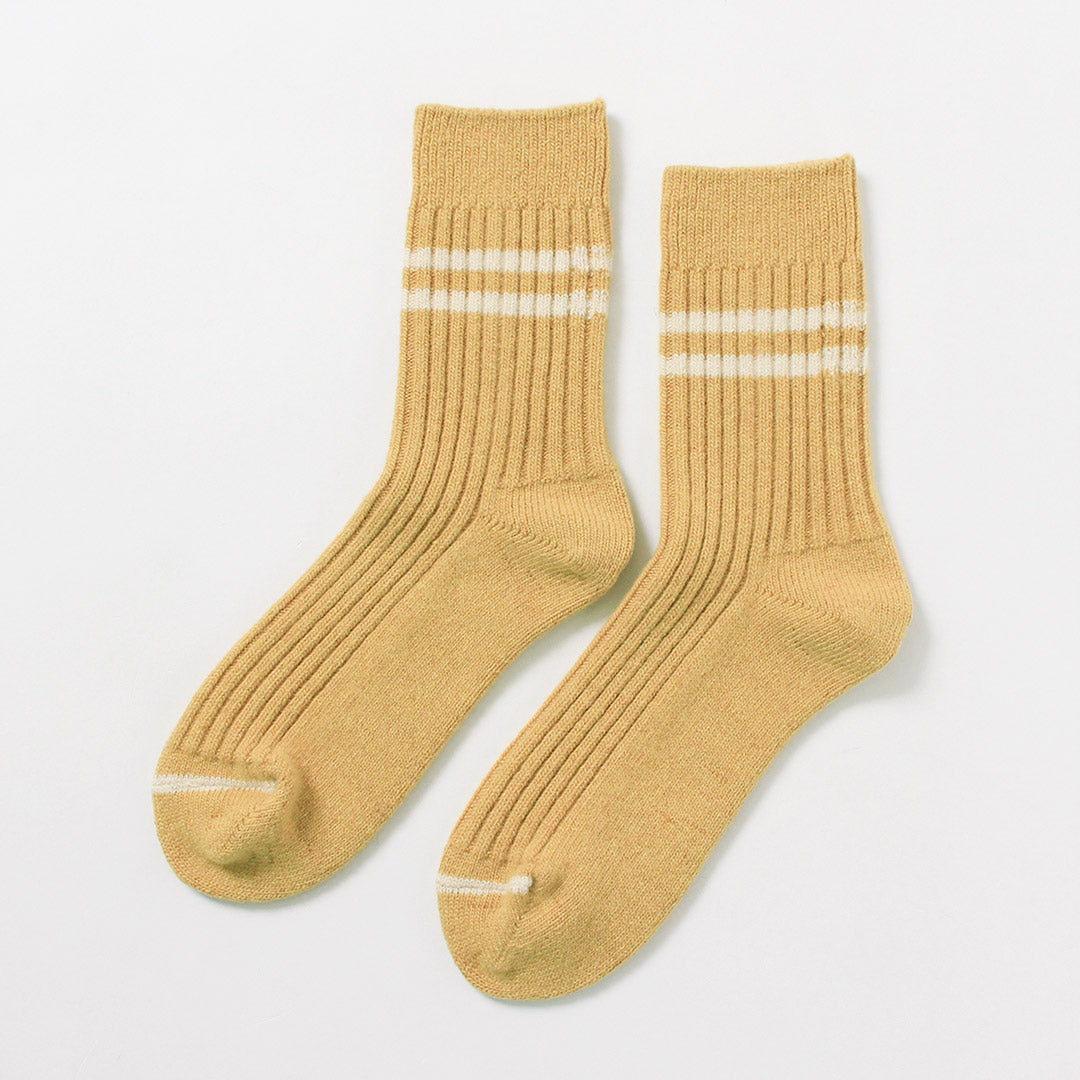 ROTOTO / Merino Lambswool Striped Socks