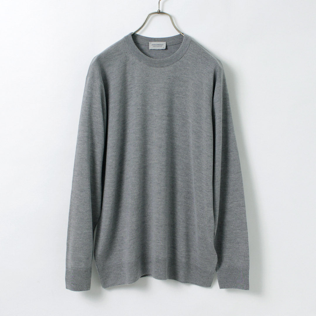 John Smedley / Merino Wool 24 게이지 승무원 목 니트