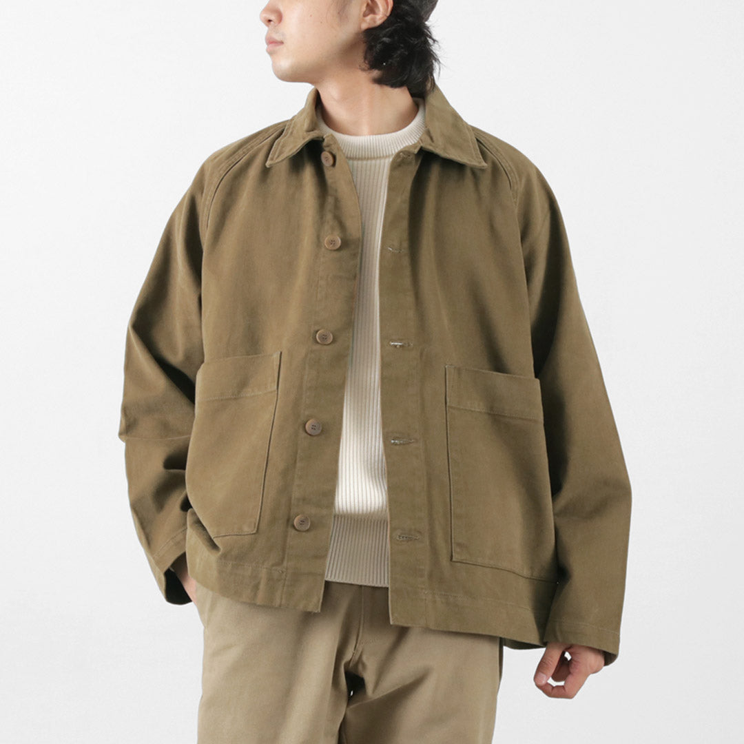 PARAGES / Coach Twill Overshirt Jacket