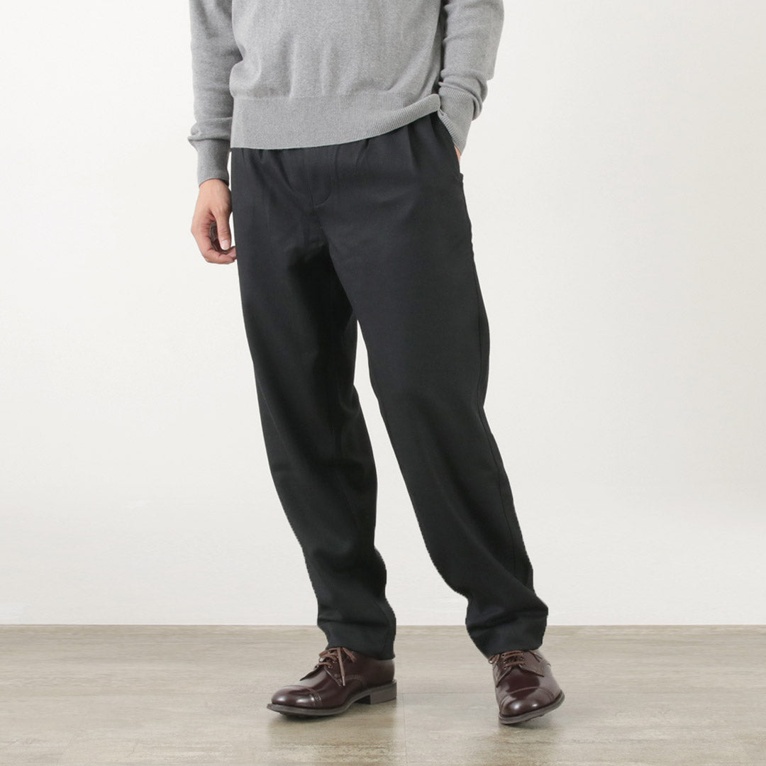 PARAGES / Double Pleats Wool Pants