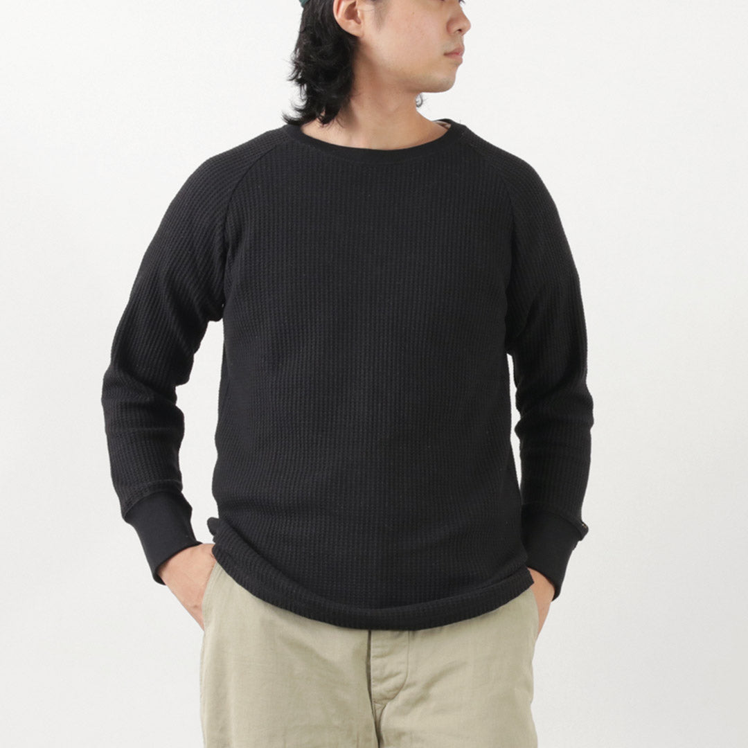 Gohemp / Hemp Waffle Basic Raglan 승무원