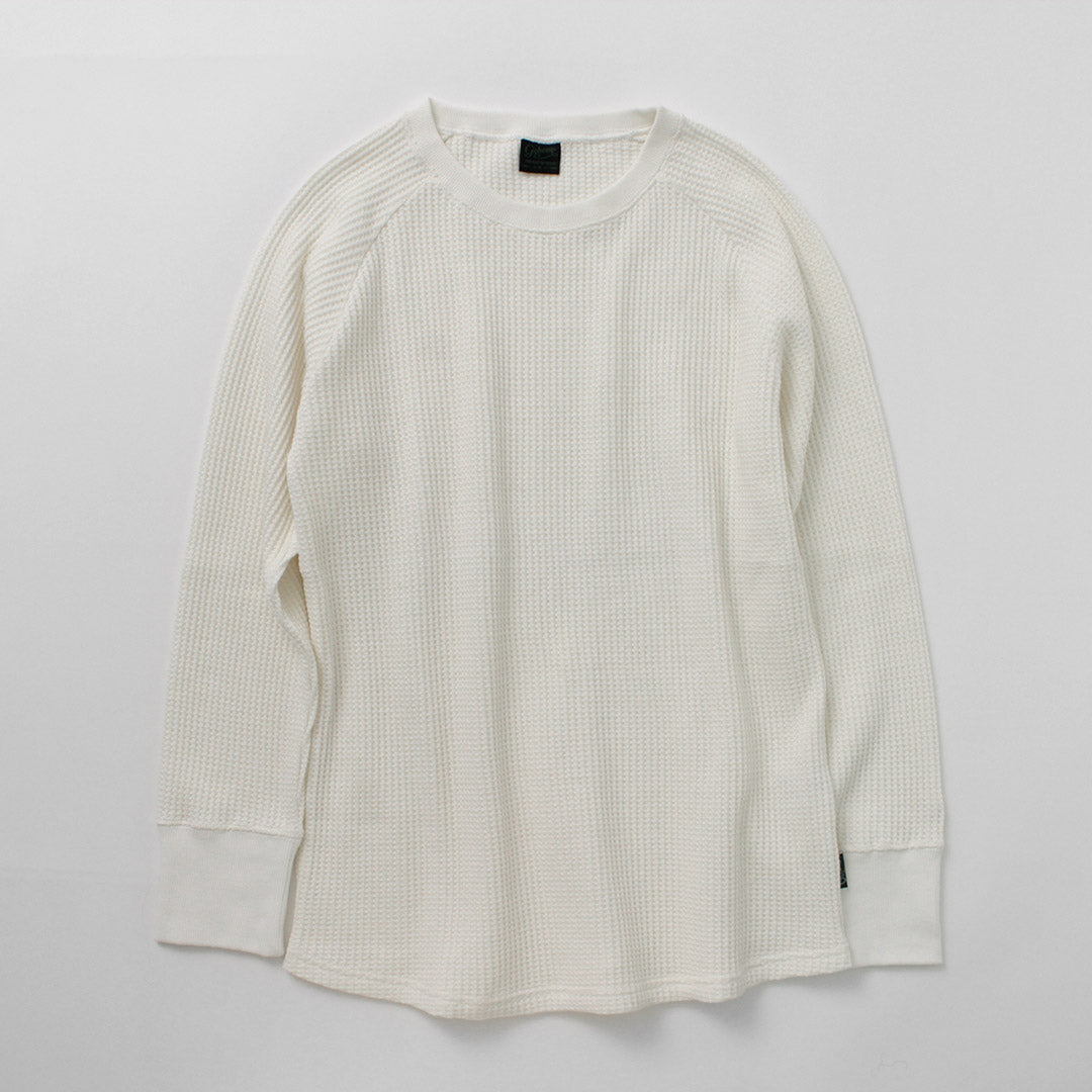 Gohemp / Hemp Waffle Basic Raglan 승무원