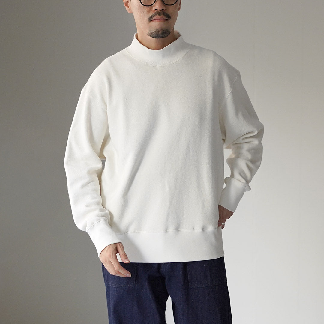 GOHEMP / Mock Neck Sweatshirt