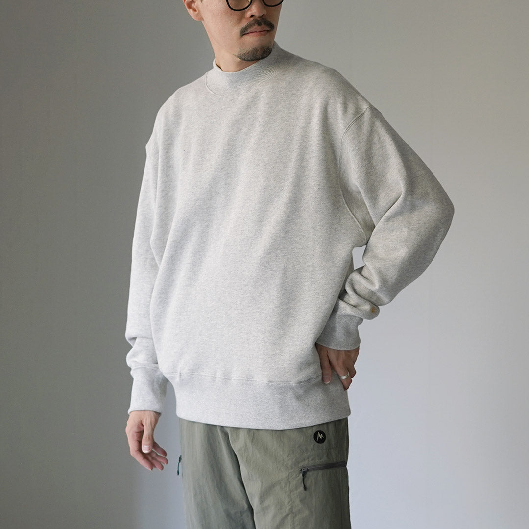 GOHEMP / Mock Neck Sweatshirt