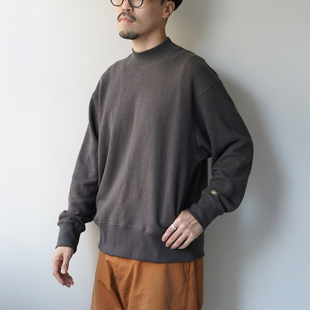 GOHEMP / Mock Neck Sweatshirt