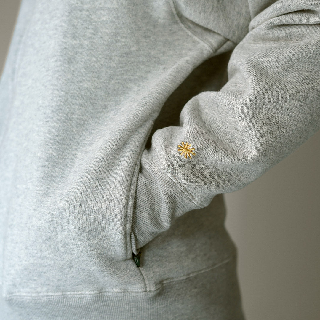 【20% OFF】GOHEMP / 立式拉链卫衣