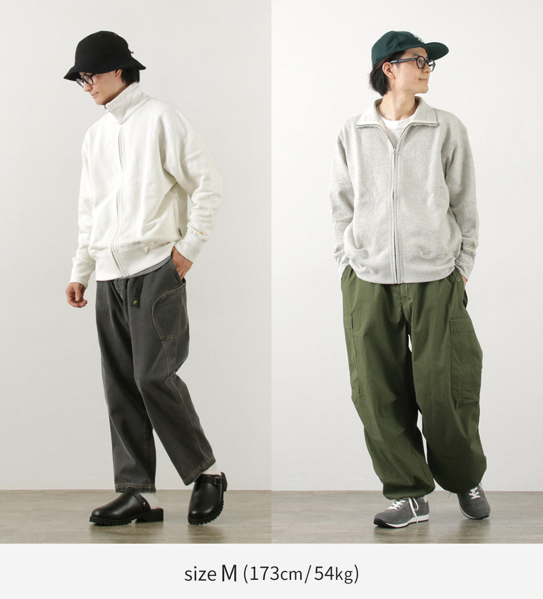 GOHEMP / Stand Up Zip Sweatshirt