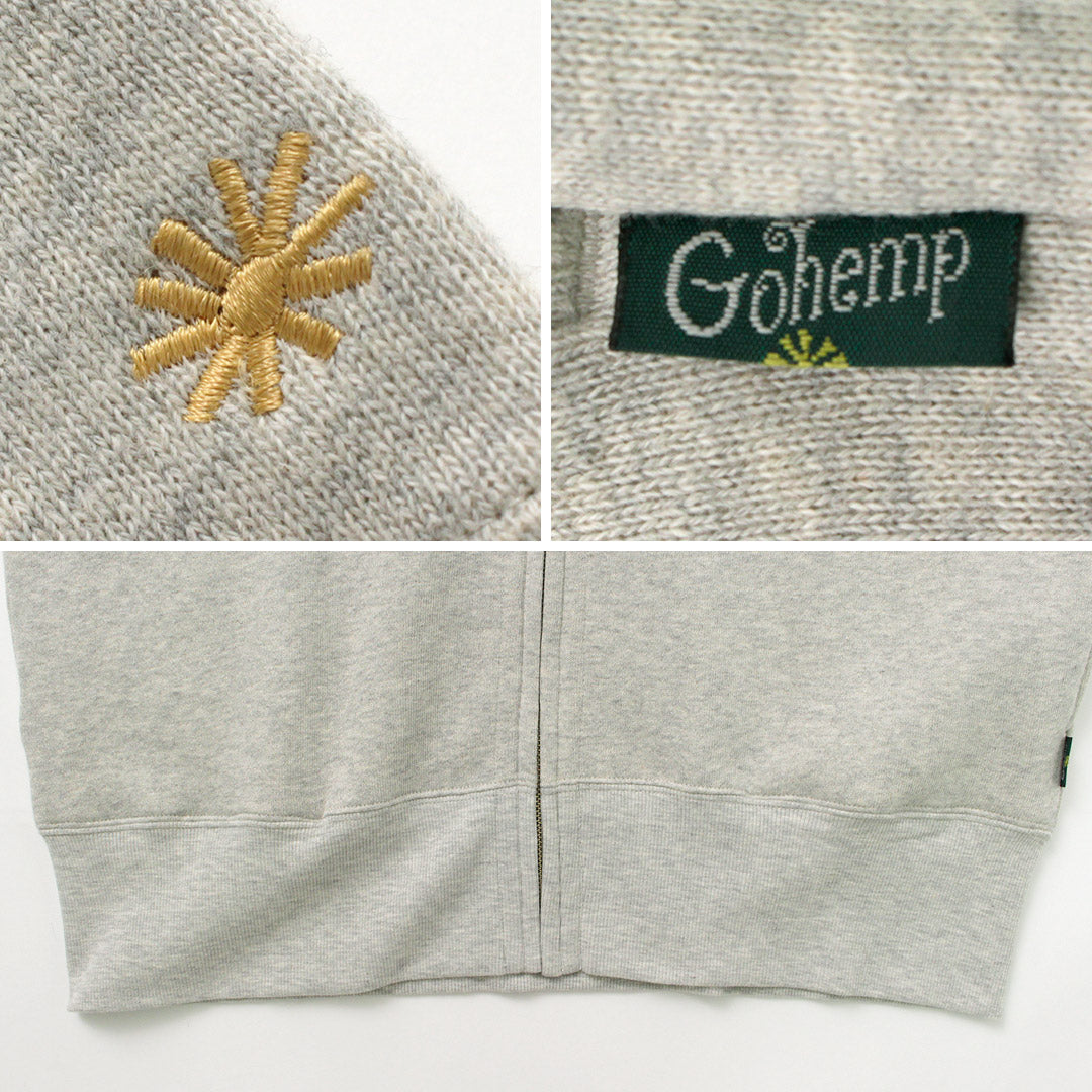 Gohemp / stand up zip sudadera