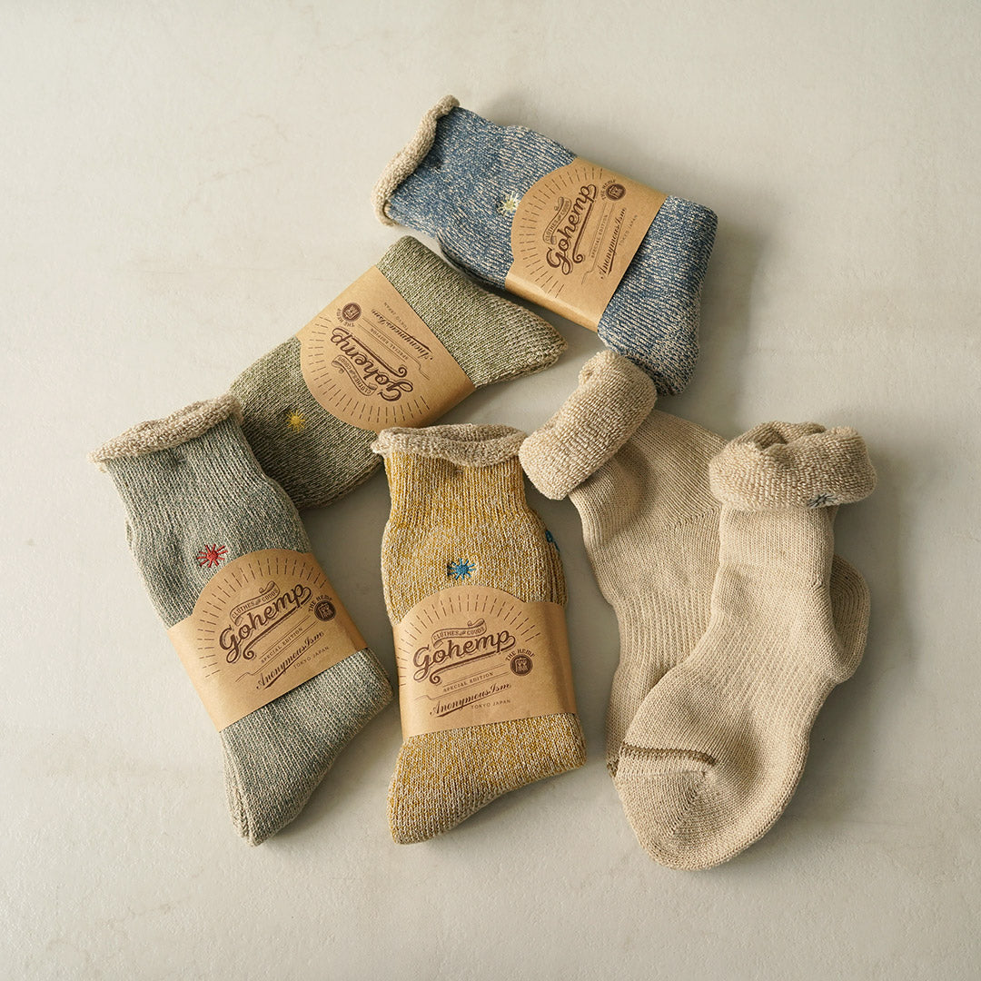 GOHEMP / Pile Crew Socks