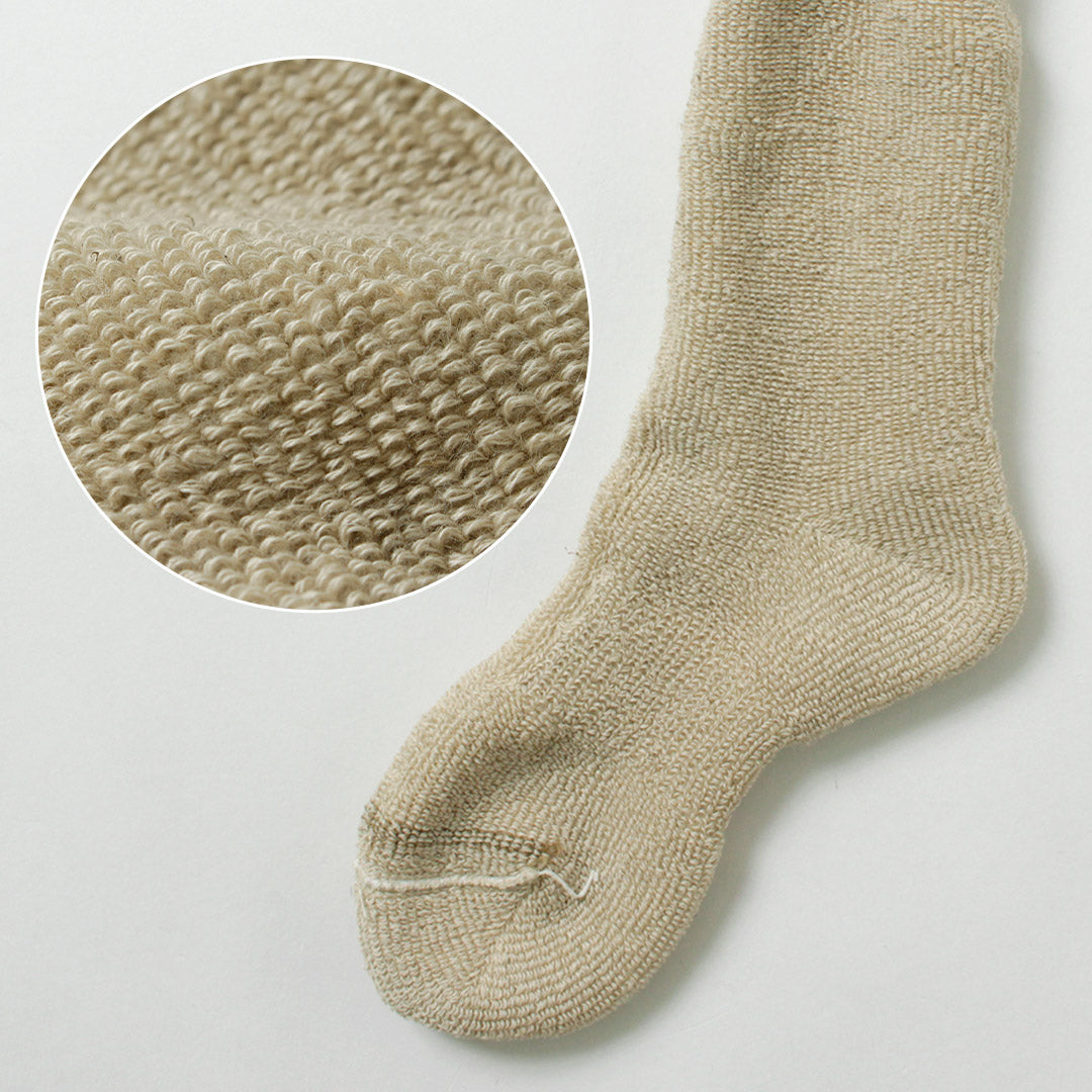 GOHEMP / Pile Crew Socks