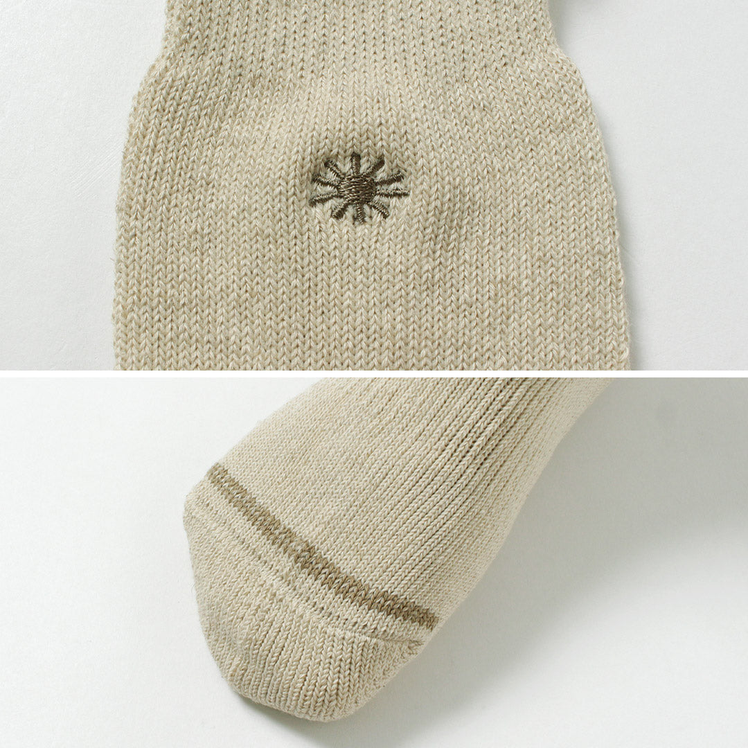 GOHEMP / Pile Crew Socks