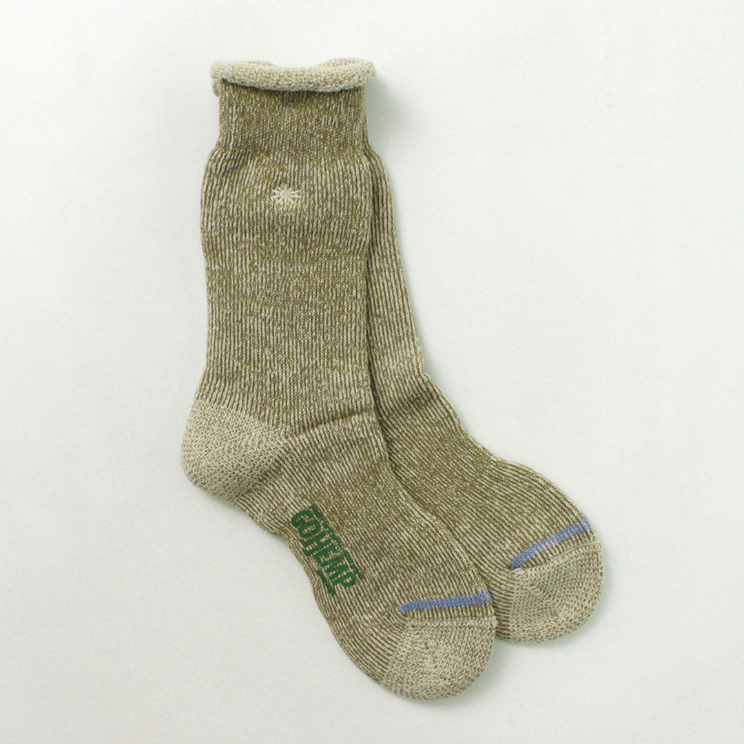 GOHEMP / Low Gauge Pile Crew Socks