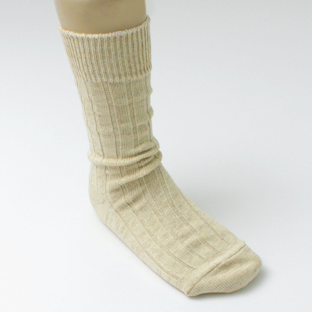 GOHEMP / Souvenir Emblem Crew Socks