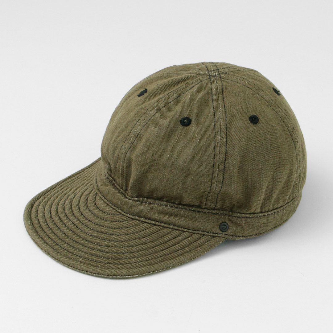 DECHO / Kome cap Long Brim Vintage Denim