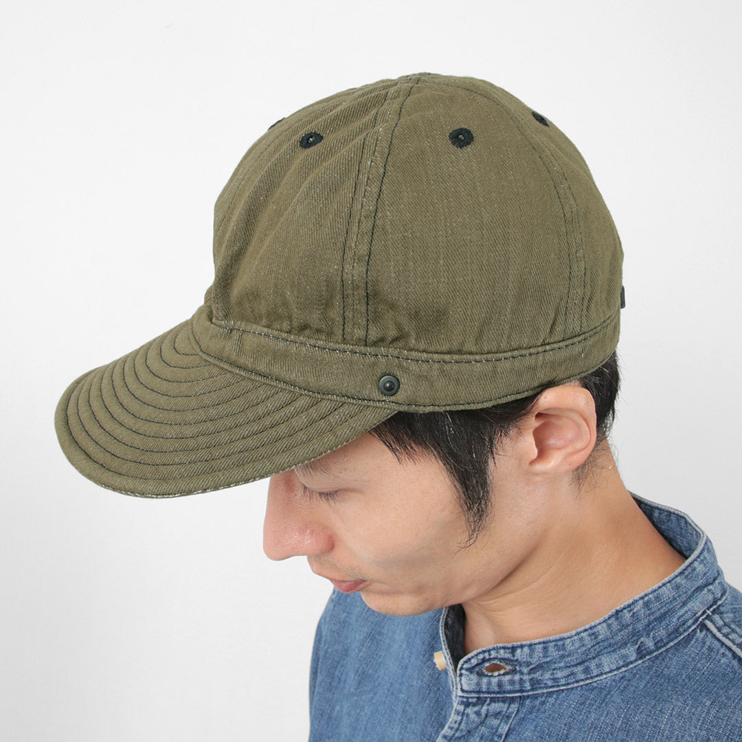 Decho / Kome Cap Long Brim Vintage Denim