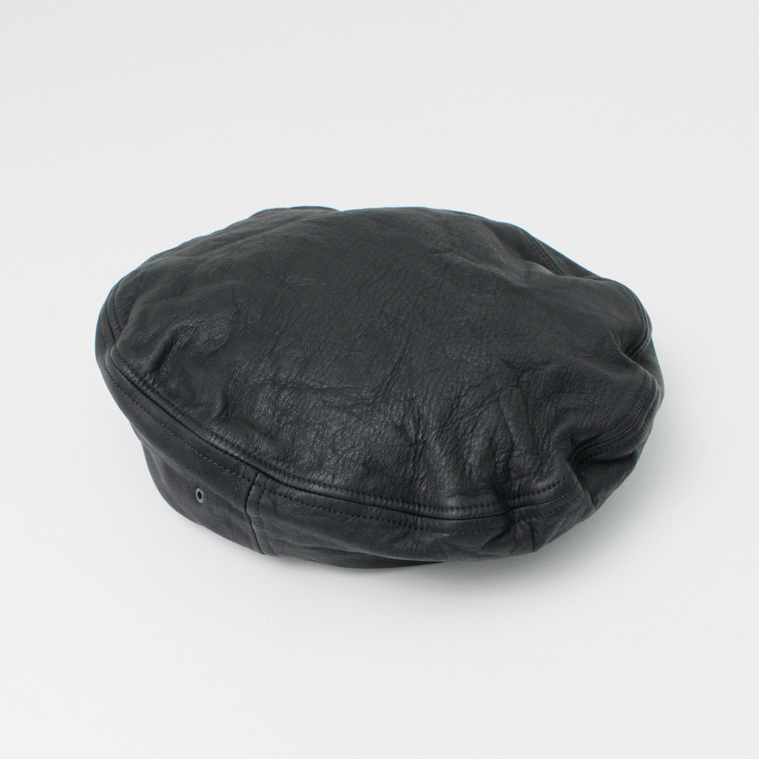 DECHO / Leather Beret