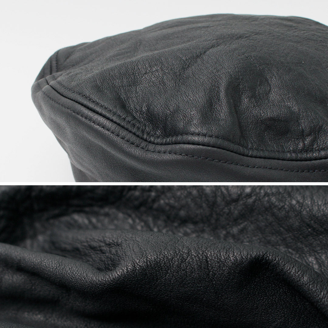 DECHO / Leather Beret