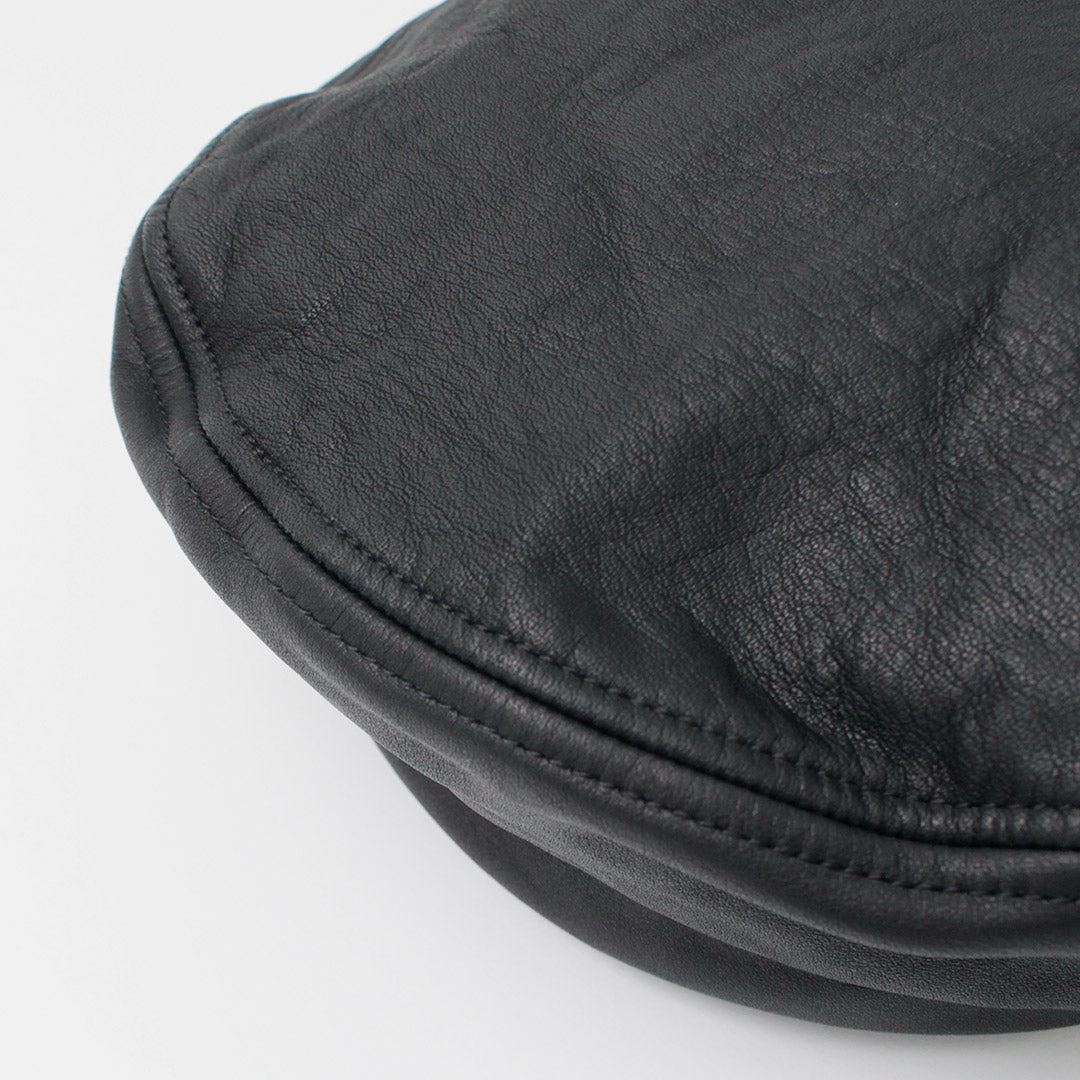 DECHO / Leather Beret