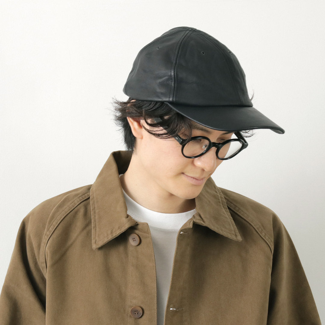 DECHO / Leather Ball Cap