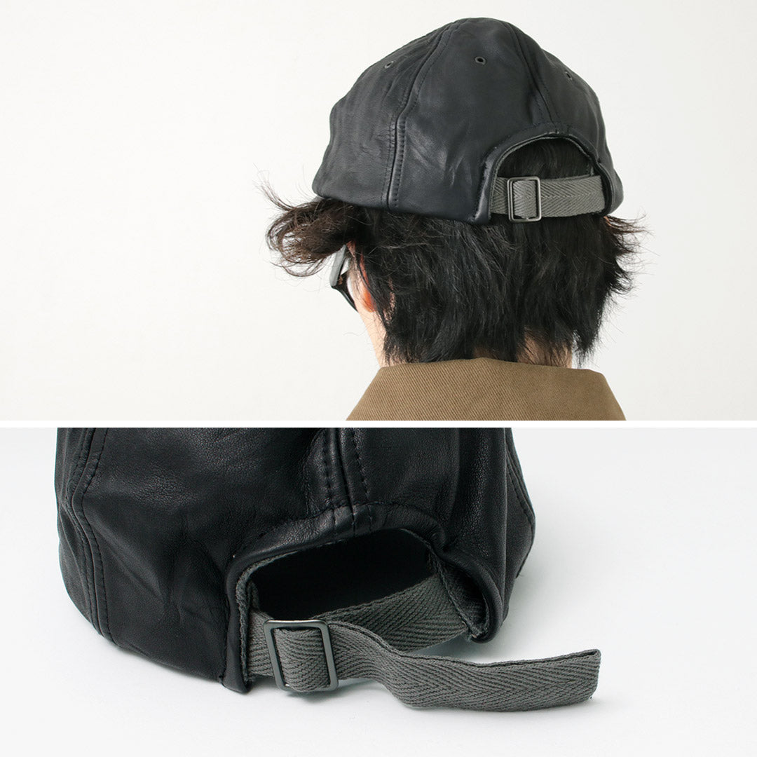 DECHO / Leather Ball Cap